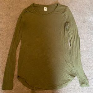 Crew neck long sleeve